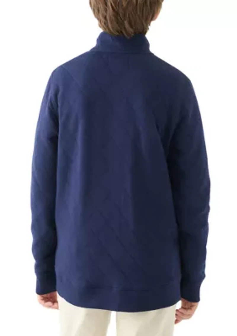 Boys 8-20 Quarter Zip Pullover