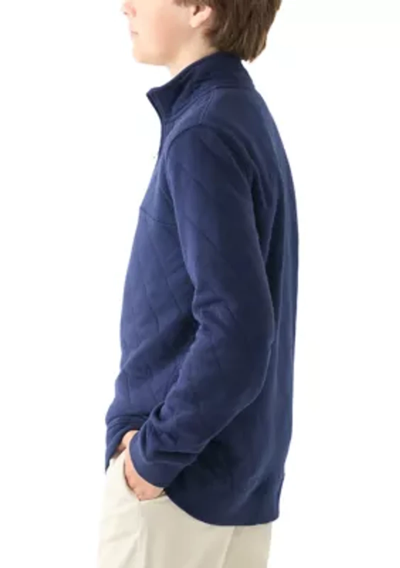 Boys 8-20 Quarter Zip Pullover