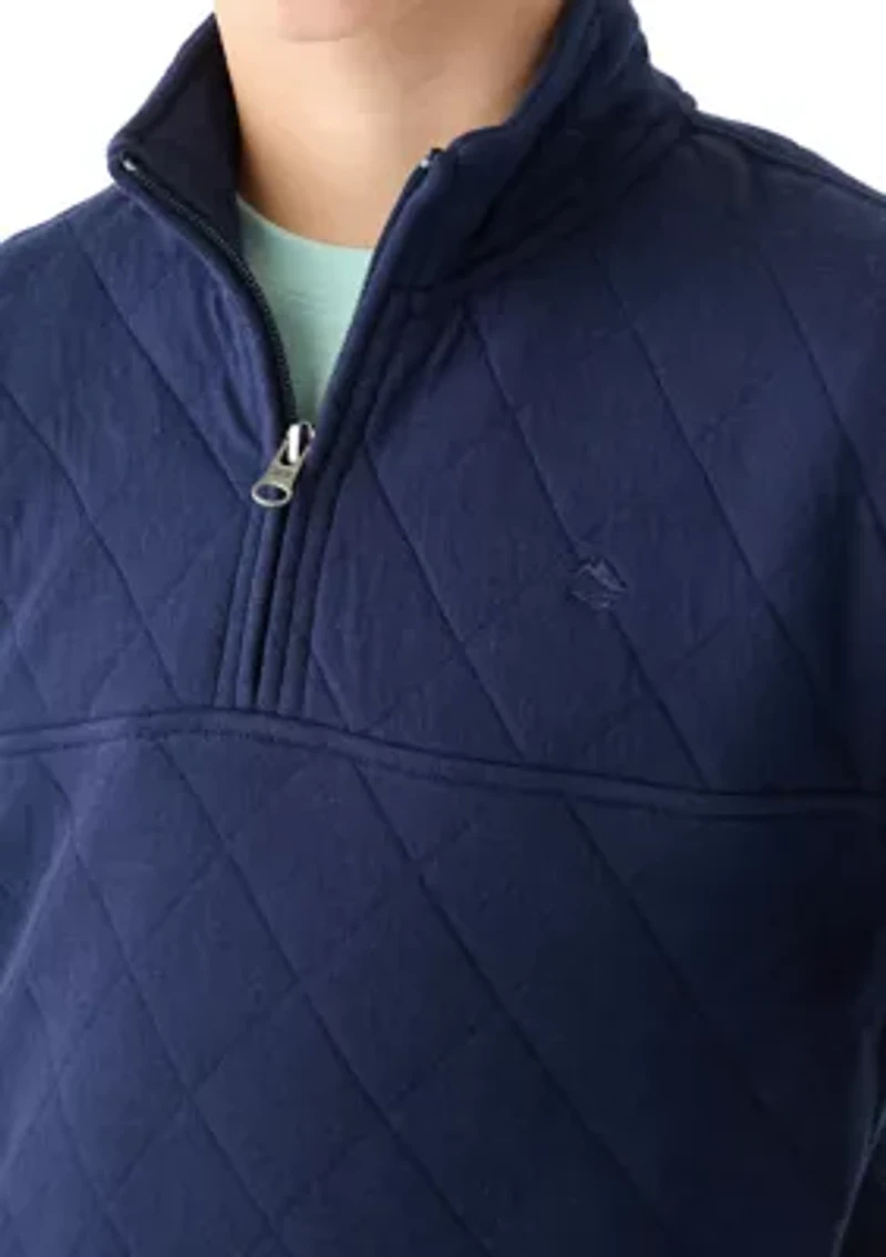 Boys 8-20 Quarter Zip Pullover