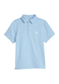 Boys 4-7 Short Sleeve Fishing Polo Shirt