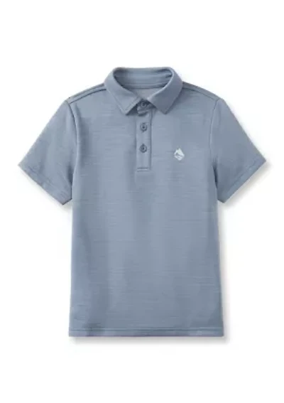 Boys 4-7 Short Sleeve Fishing Polo Shirt