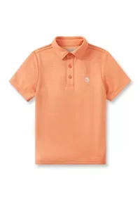 Boys 4-7 Short Sleeve Fishing Polo Shirt