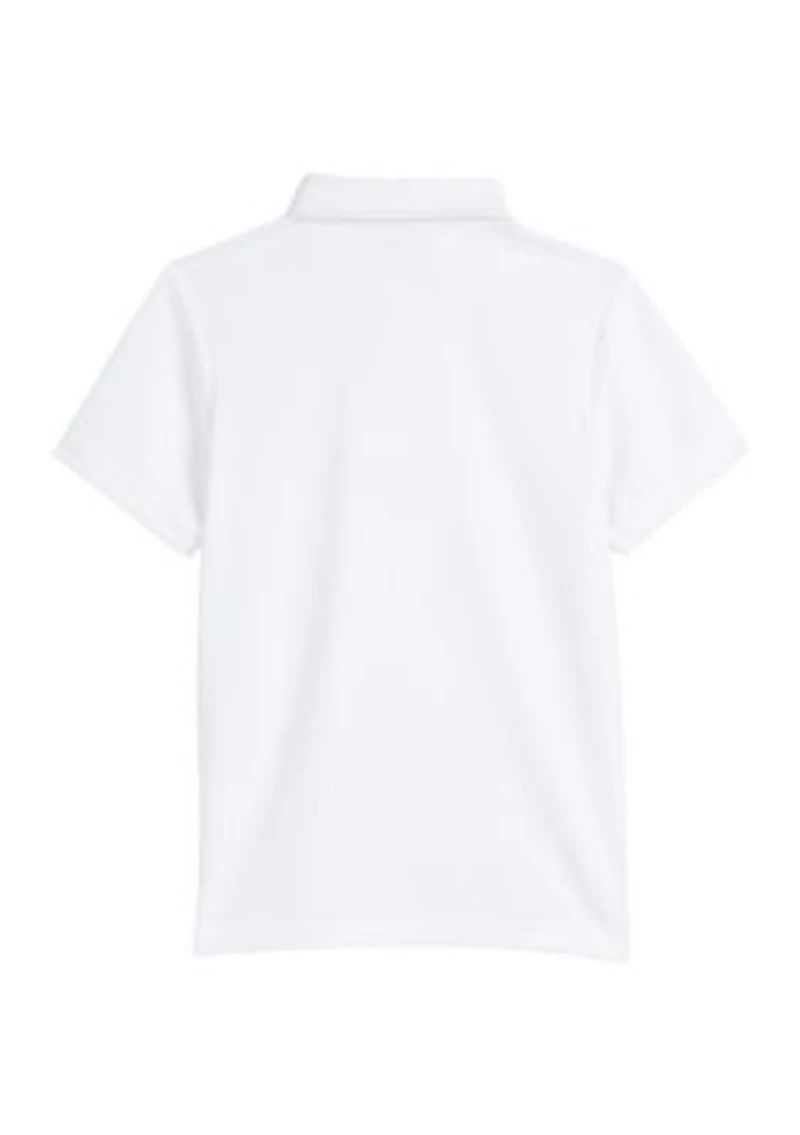 Boys 4-7 Short Sleeve Fishing Polo Shirt