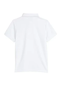 Boys 4-7 Short Sleeve Fishing Polo Shirt