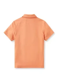 Boys 4-7 Short Sleeve Fishing Polo Shirt