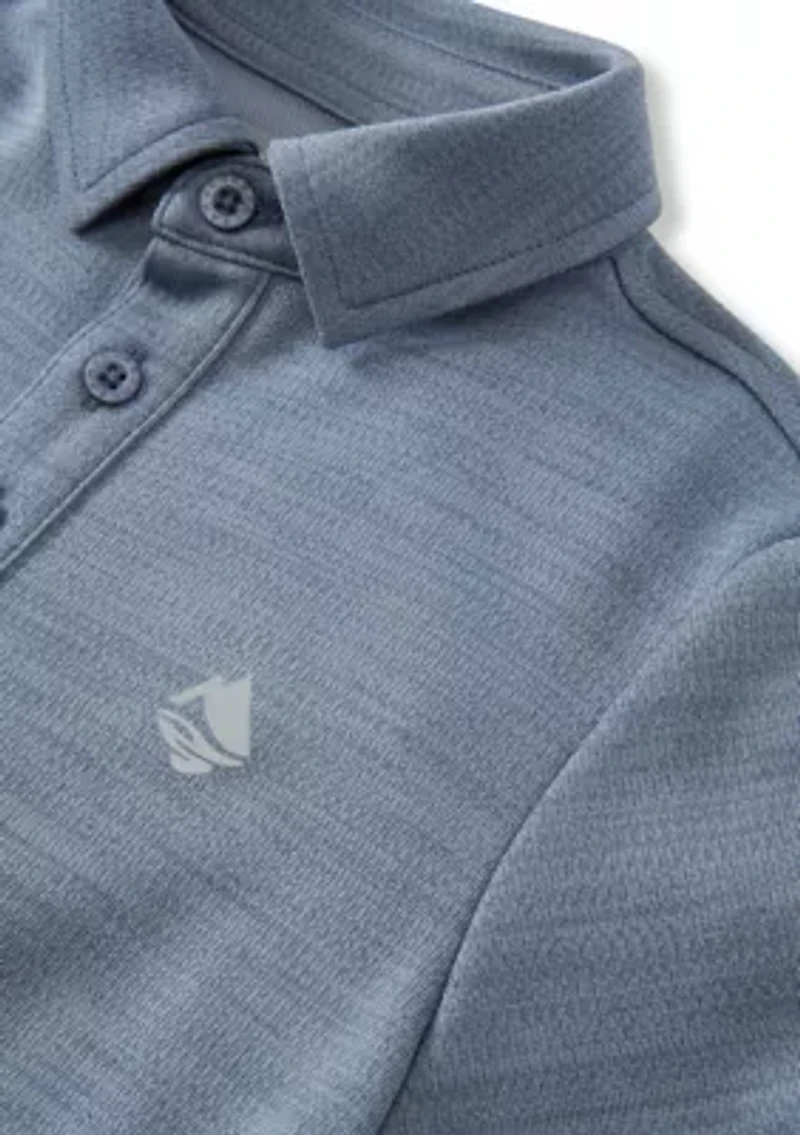 Boys 4-7 Short Sleeve Fishing Polo Shirt