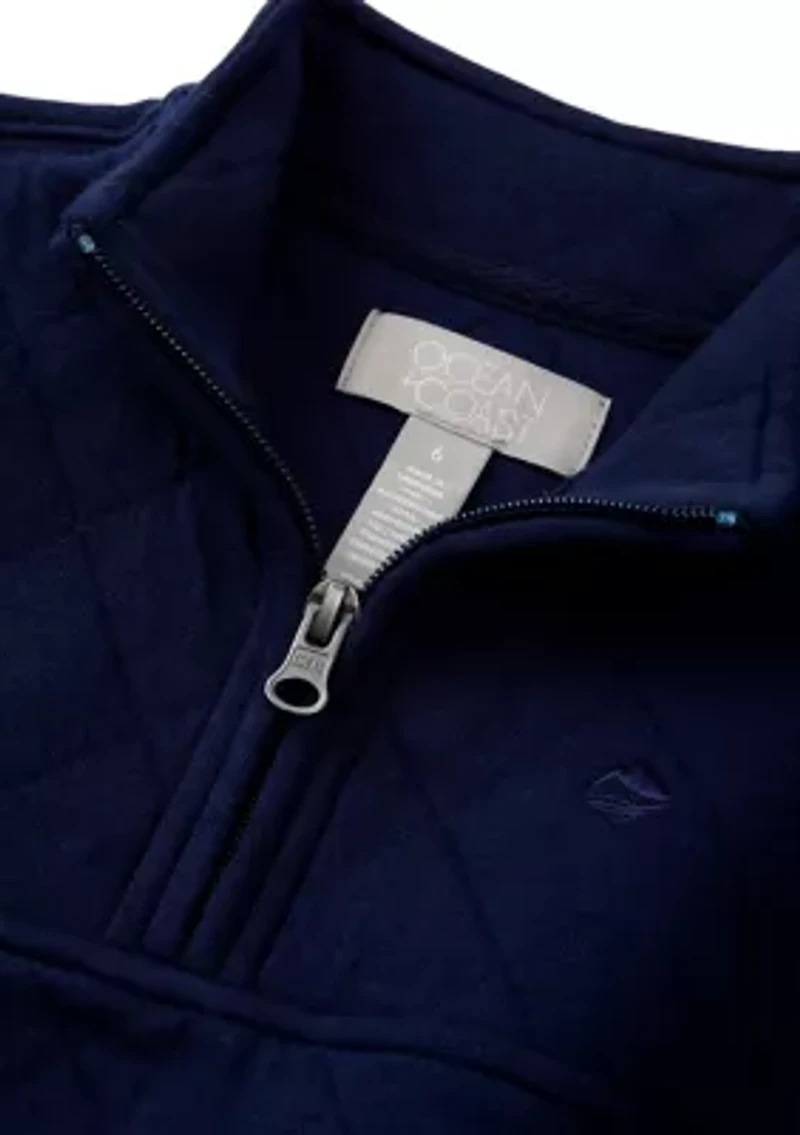 Boys 4-7 Quarter Zip Pullover