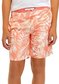 Boys 8-20 Printed Swim Trunks