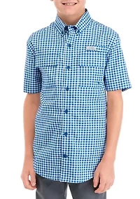 Boys 8-20 Yarn Dyed Fishing Shirt