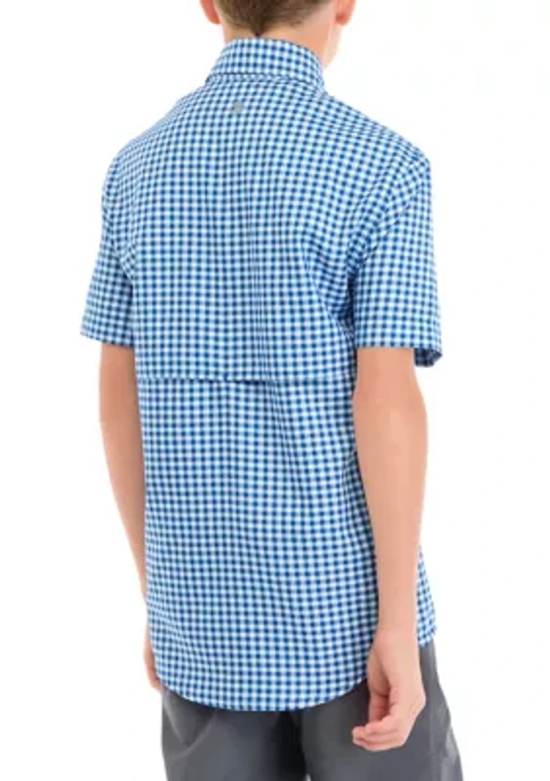 Boys 8-20 Yarn Dyed Fishing Shirt