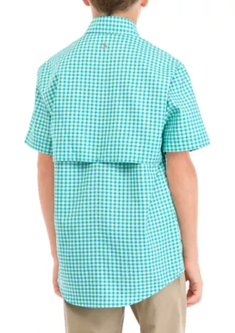 Boys 8-20 Yarn Dyed Fishing Shirt