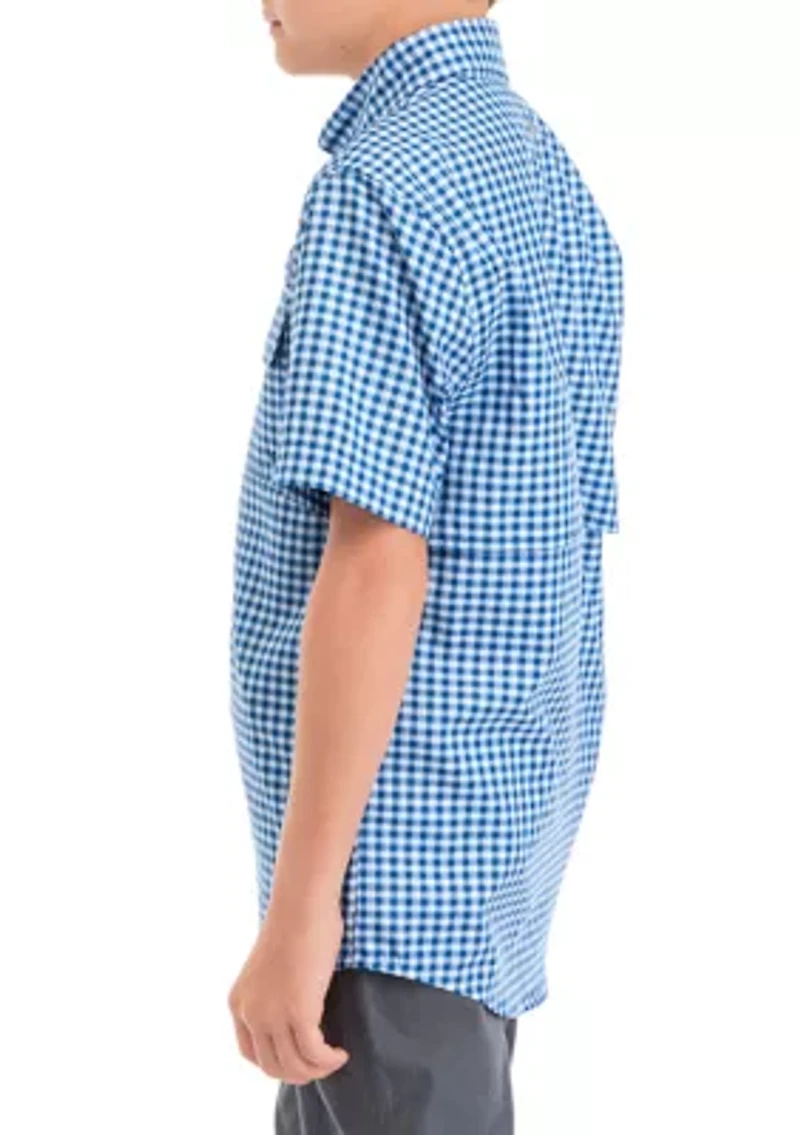 Boys 8-20 Yarn Dyed Fishing Shirt