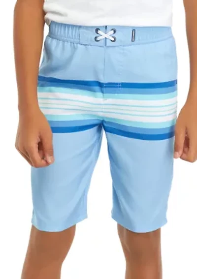 Boys 8-20 Printed Swim Trunks