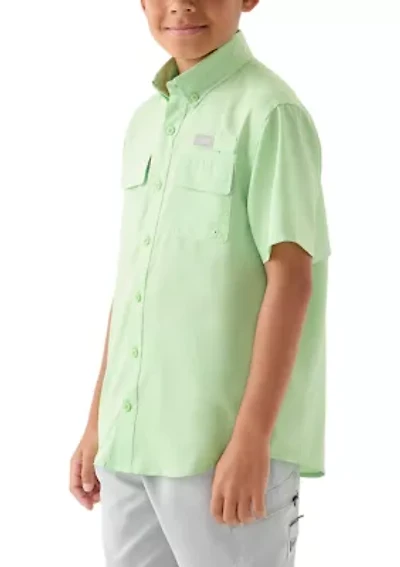 Boys 8-20 SS FISHING SHIRT