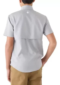 Boys 8-20 SS FISHING SHIRT