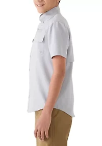 Boys 8-20 SS FISHING SHIRT