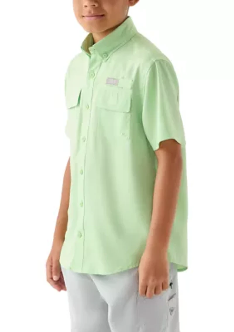 Boys 8-20 SS FISHING SHIRT