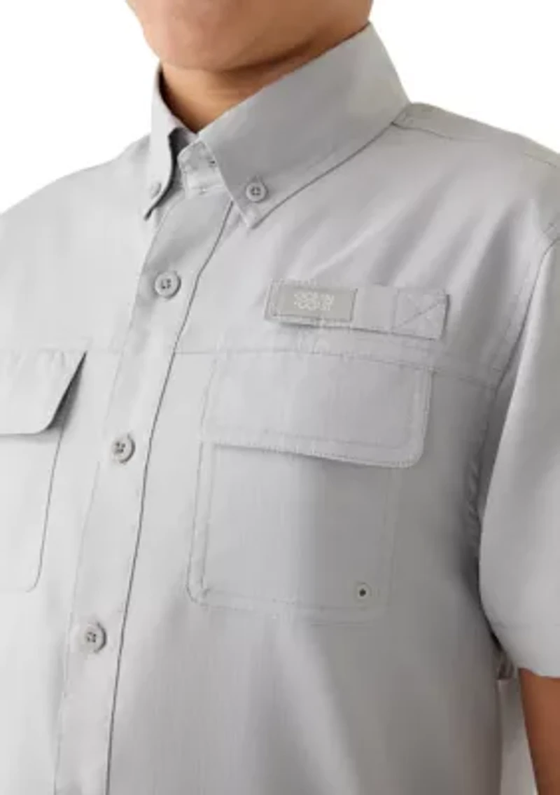 Boys 8-20 SS FISHING SHIRT