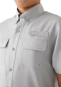 Boys 8-20 SS FISHING SHIRT