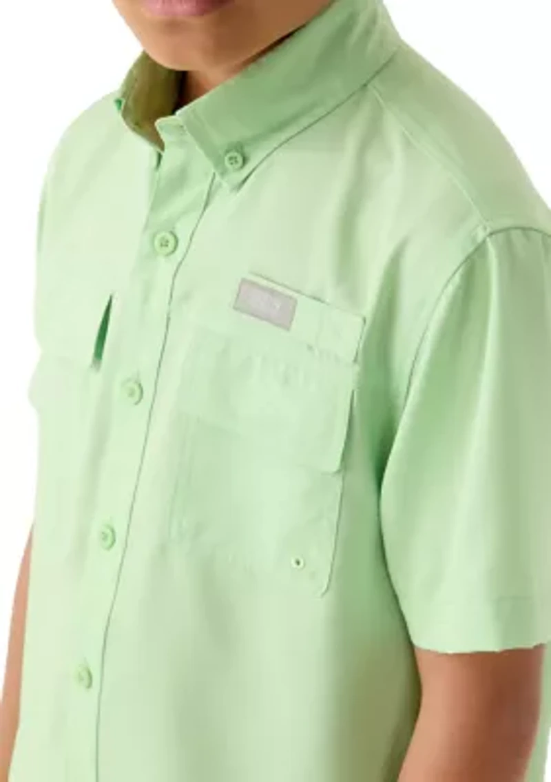 Boys 8-20 SS FISHING SHIRT