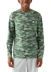 Boys 8-20 Performance Printed Hoodie