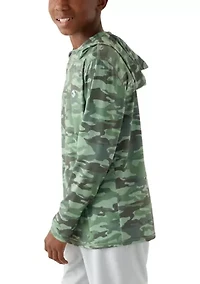 Boys 8-20 Performance Printed Hoodie