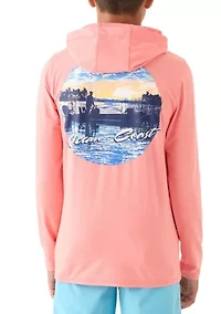 Boys 8-20 Graphic Performance Hoodie