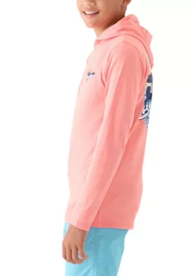 Boys 8-20 Graphic Performance Hoodie