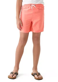 Boys 8-20 Swim Trunks with Comfort Liner