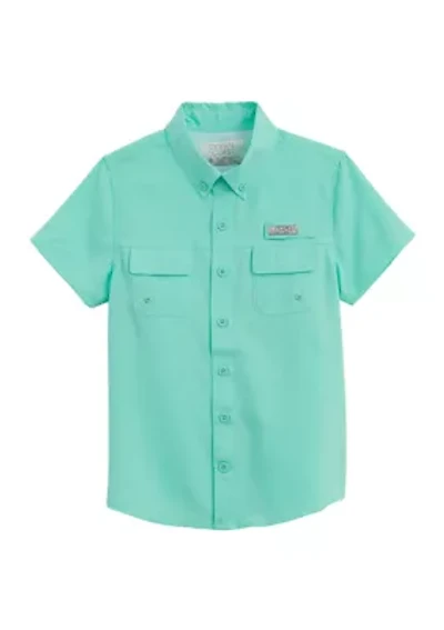 Boys 4-7 Solid Fishing Shirt