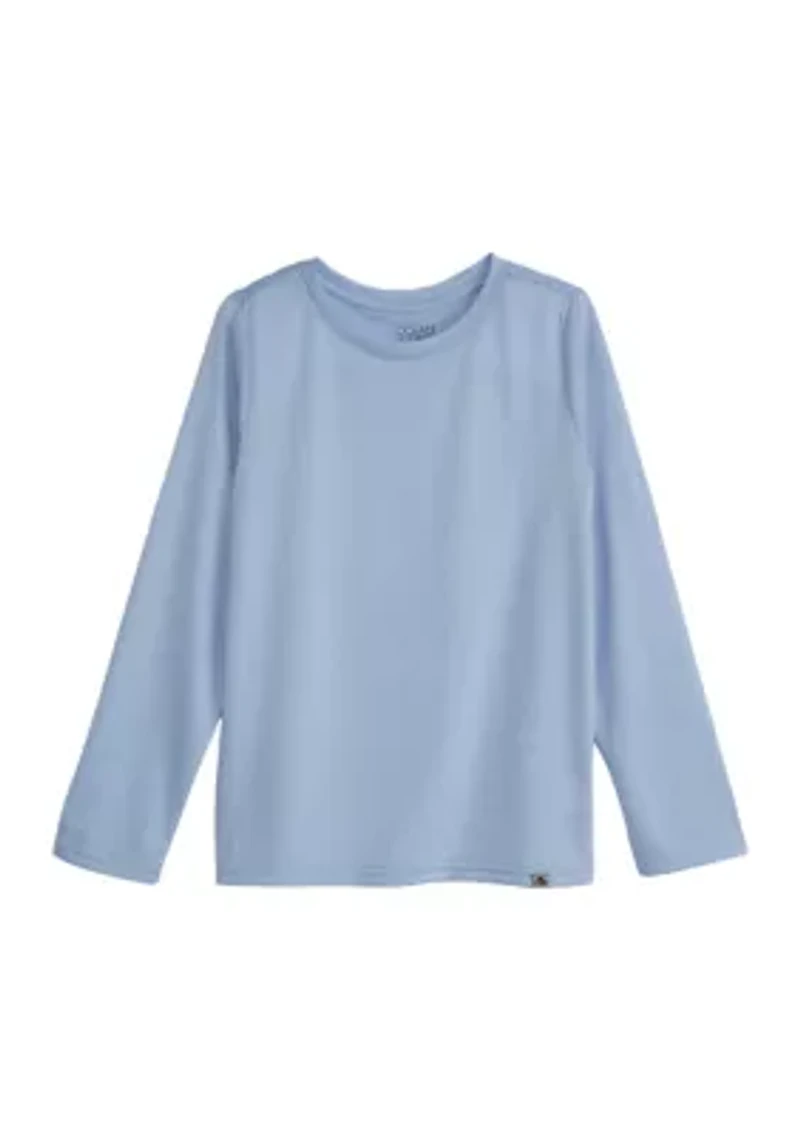 Boys 4-7 Long Sleeve Crew Neck T-Shirt