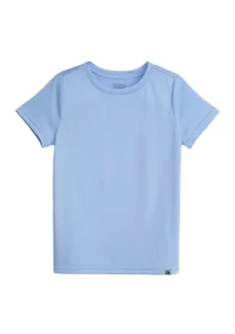 Boys 4-7 Short Sleeve Crew Neck T-Shirt