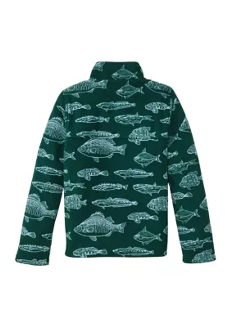 Boys 4-7 Printed Microfleece Jacket