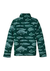 Boys 4-7 Printed Microfleece Jacket