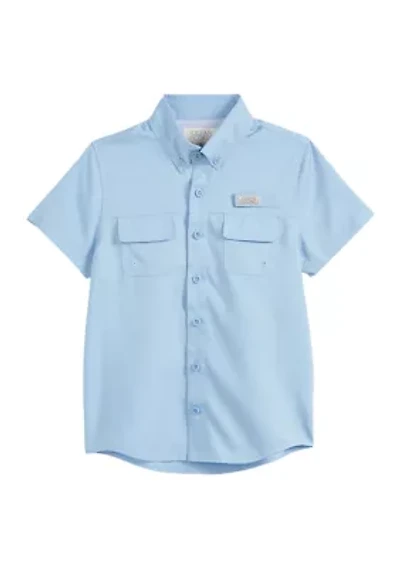 Boys 4-7 Short Sleeve Fishing Shirt