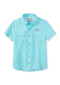 Boys 4-7 Short Sleeve Fishing Shirt