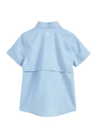 Boys 4-7 Short Sleeve Fishing Shirt