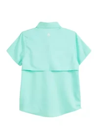 Boys 4-7 Short Sleeve Fishing Shirt