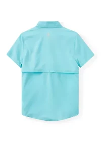 Boys 4-7 Short Sleeve Fishing Shirt