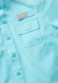 Boys 4-7 Short Sleeve Fishing Shirt