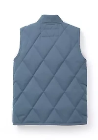 Boys 4-7 Flannel Lined Quilted Vest