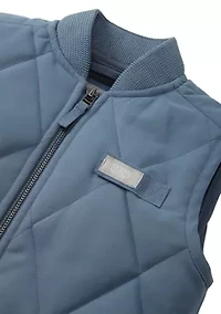 Boys 4-7 Flannel Lined Quilted Vest