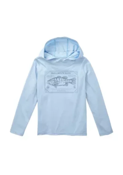 Boys 4-7 Long Sleeve Performance Graphic Hoodie