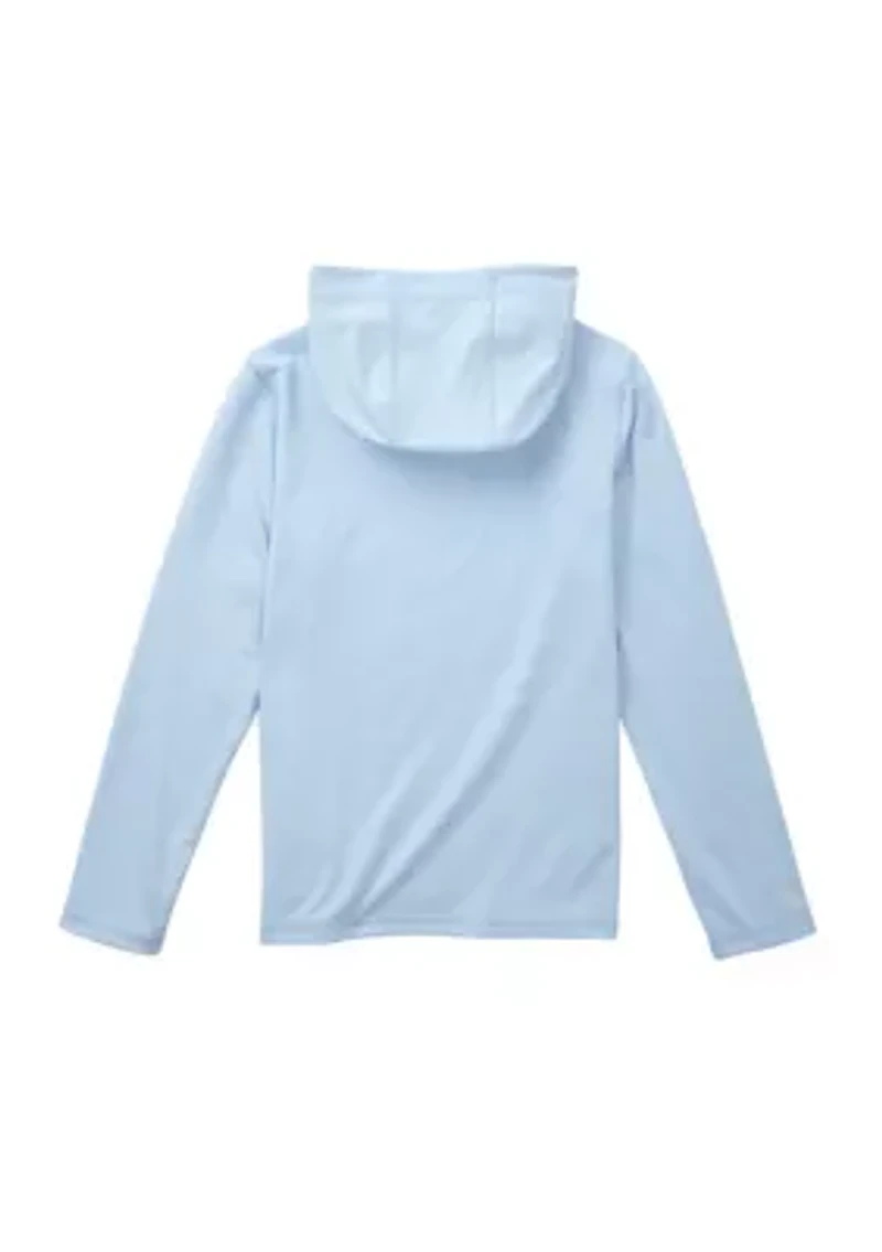 Boys 4-7 Long Sleeve Performance Graphic Hoodie