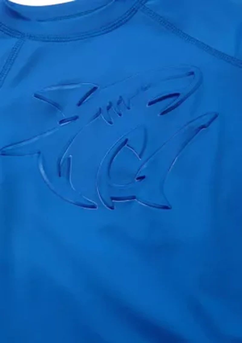 Boys 4-7 Embossed Rashguard