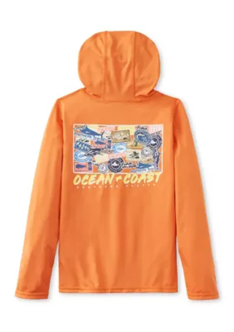 Boys 8-20 UPF Performance Hoodie
