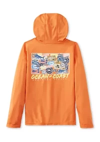 Boys 8-20 UPF Performance Hoodie
