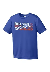 Youth NCAA Boise State Broncos Diagonal Graphic T-Shirt