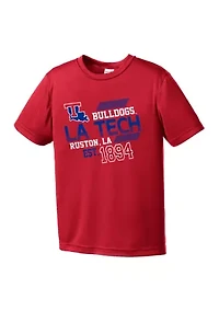 NCAA Louisiana Tech Bulldogs Youth Offsides T-Shirt