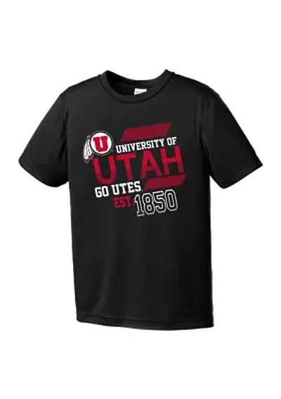 Youth NCAA Utah Utes Offsides Graphic T-Shirt